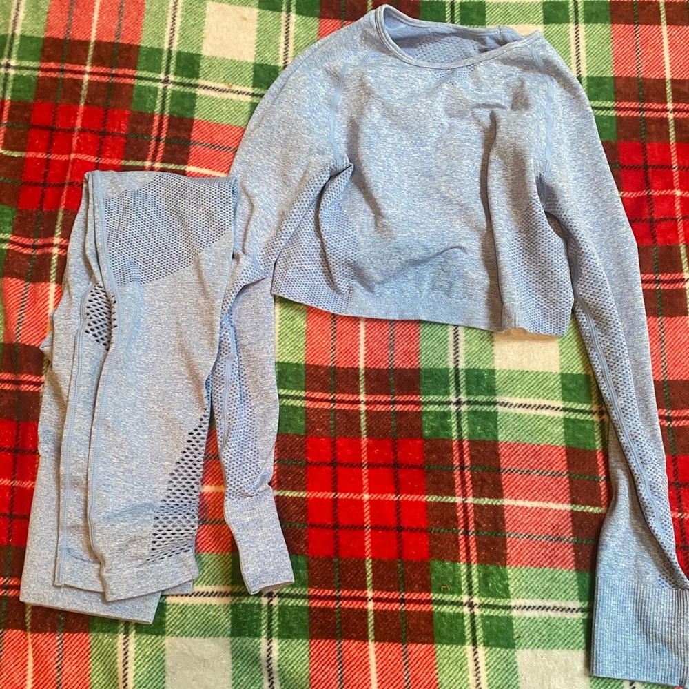 Gym wear small blue